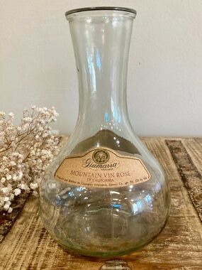 Vintage Giumarra Vineyards Mountain Vin Rosé Bottle – California Wine Decor